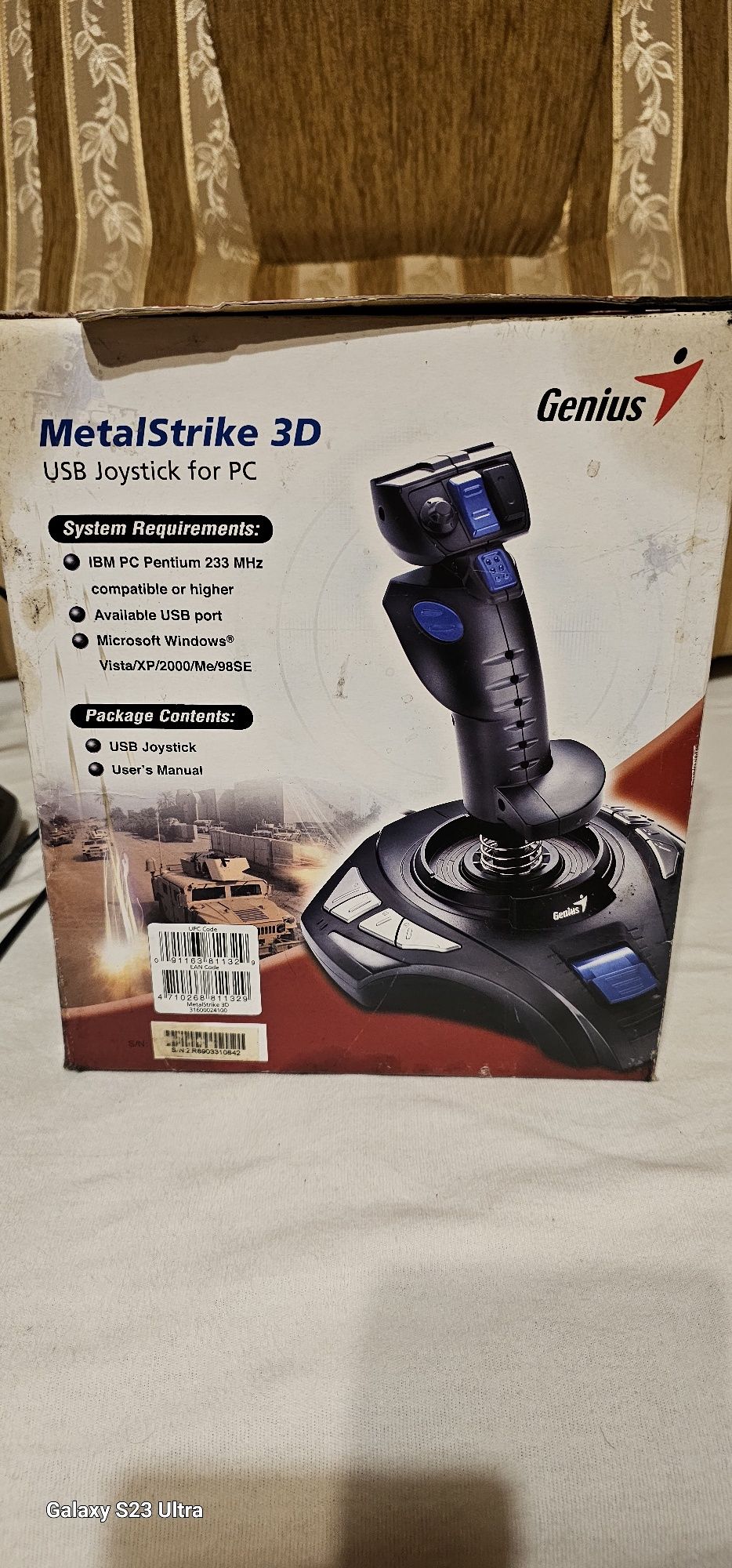 Kontroler genius metal strike 3d.