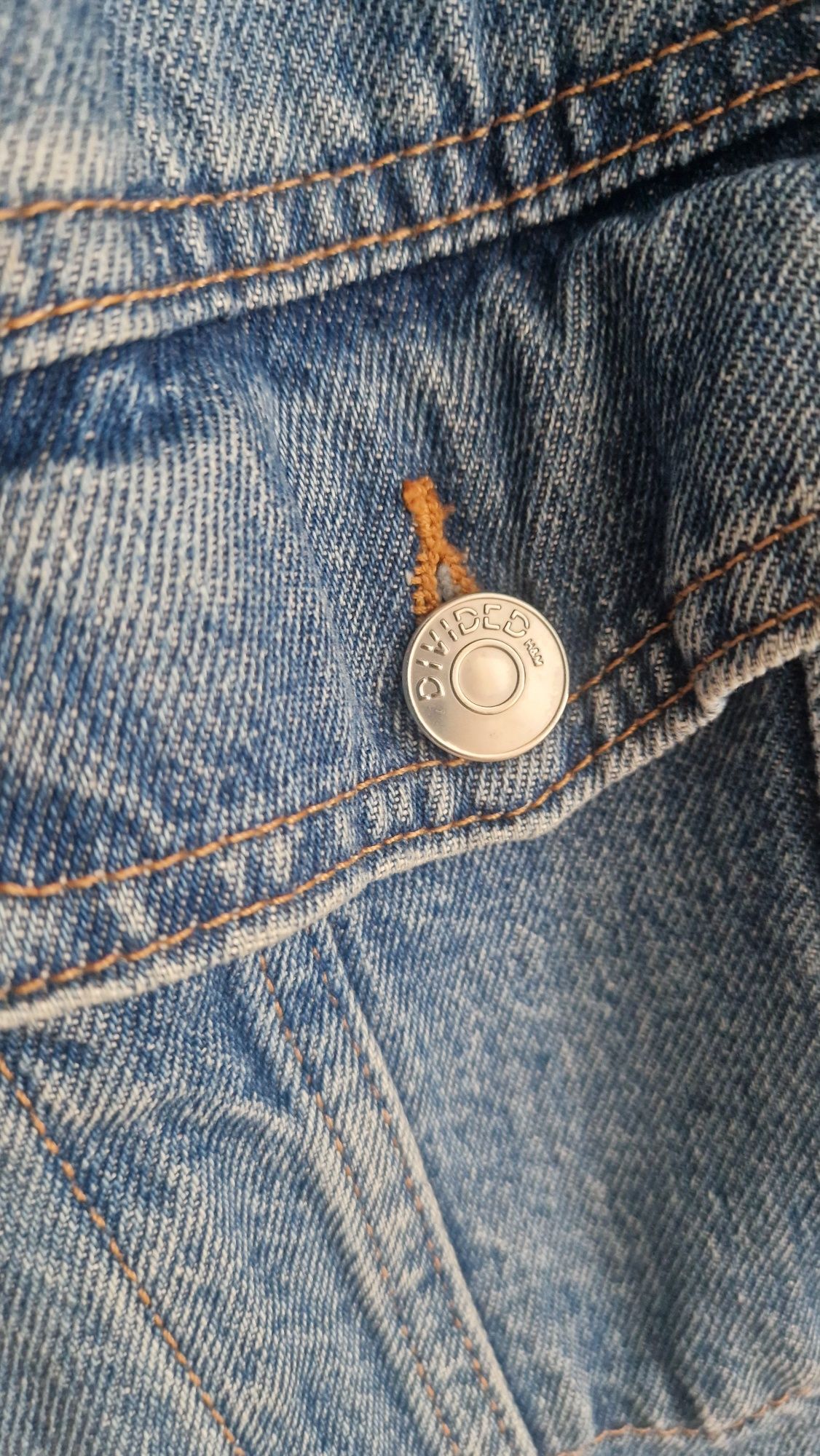 Kurtka dzinsowa jeansowa damska H&M S