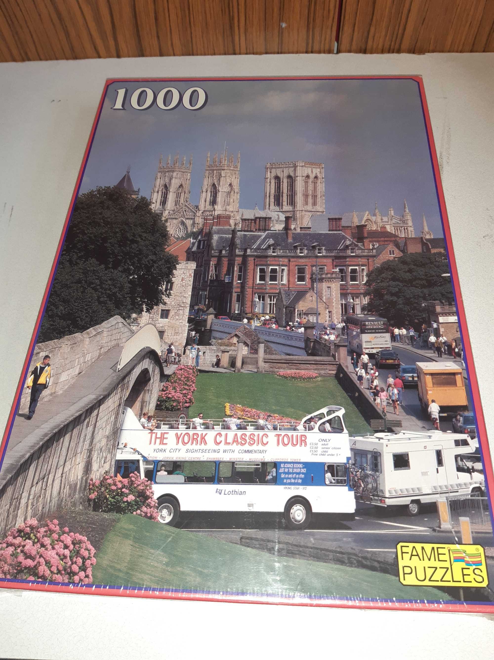 Puzzle ''The York classic tour'' 1000szt - nowe