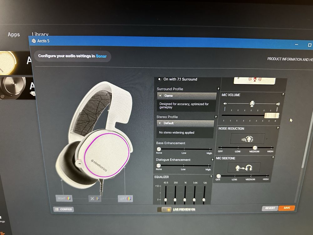 Słuchawki Steelseries Arctis 5