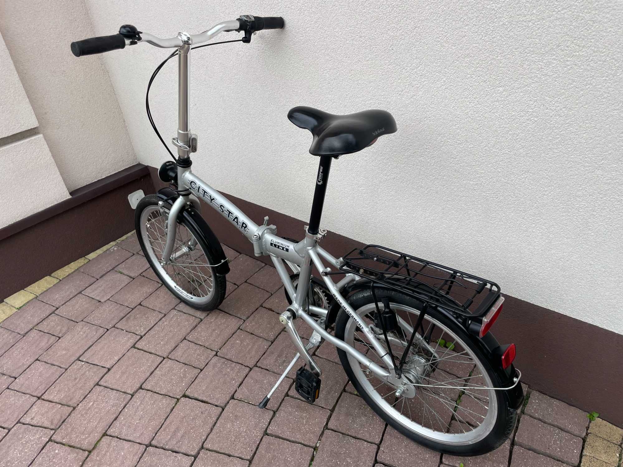 Aluminiowy Rower Składany Koła 20"