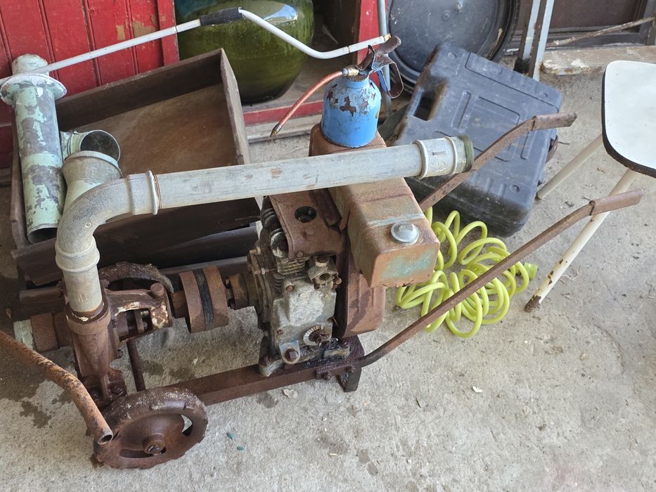 Bomba de Água Motor de rega antigo