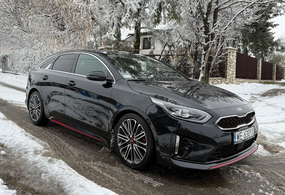 Kia ProCeed GT. 1.6 T-GDI 204KM. Automat. Salon Polska. Pierwszy właściciel. ASO.