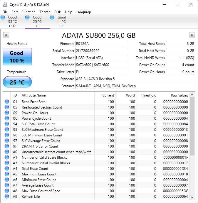 Dysk SSD Samsung ADATA 256GB & Patriot 2000GB 2TB