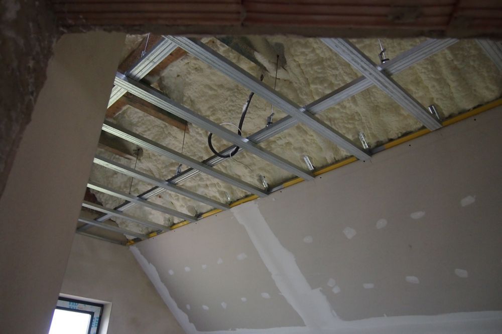 Zabudowa Poddaszy, Ściany G-K. Gładzie !!!