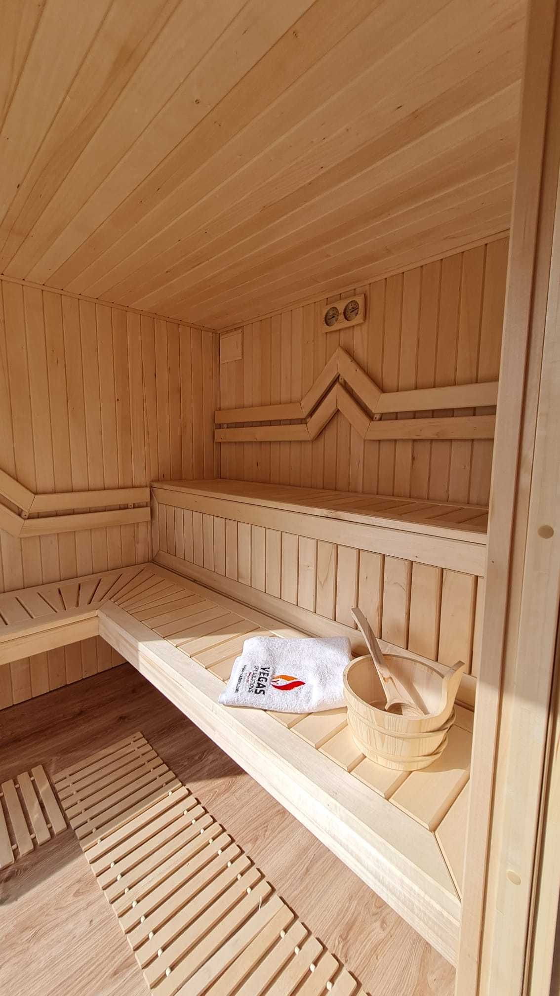 Sauna ogrodowa zewnętrzna Vegas Luxury Relaxroom