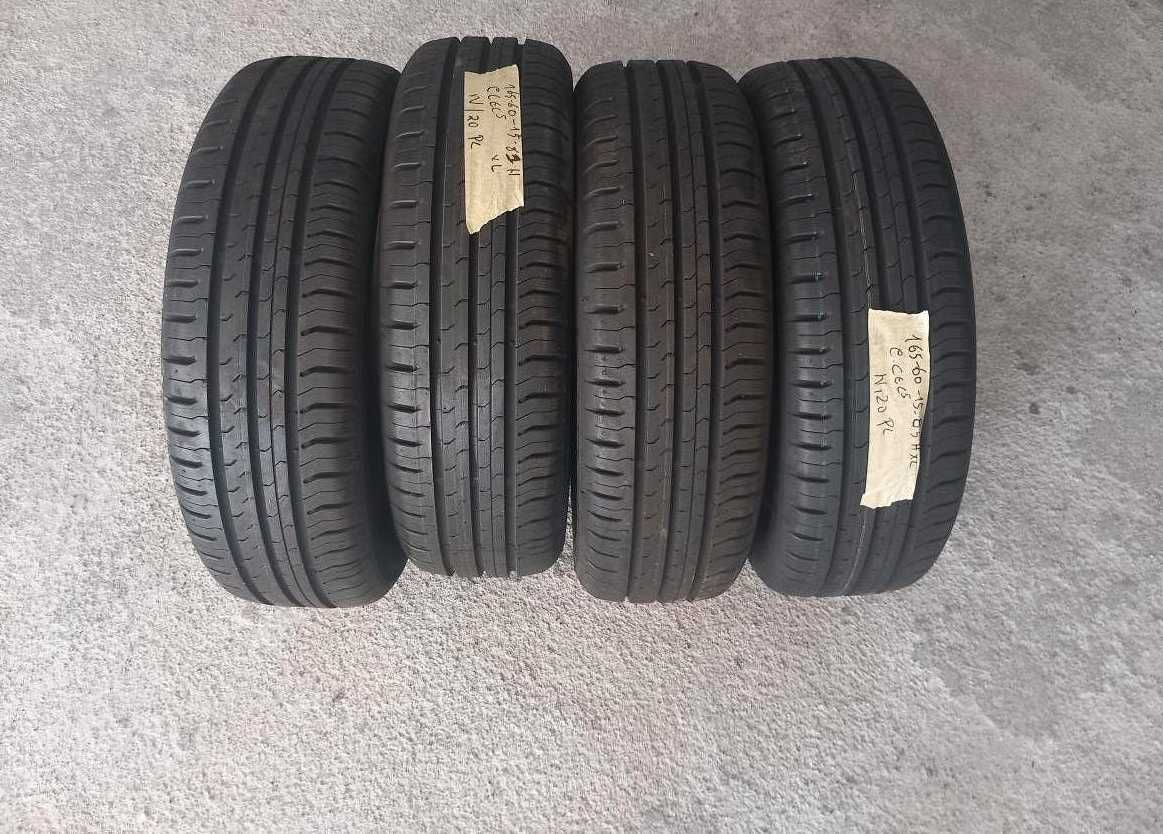 4 pneus Novos 165/60R15 Continental