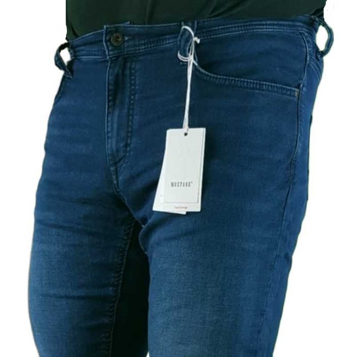 Męskie jeansy Mustang Oregon Slim - Low Relaxed Regular nowe - W34/L34
