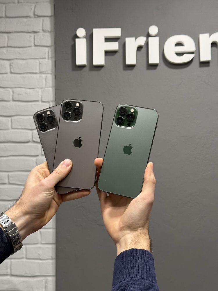 Iphone 13 pro max 512gb green, black