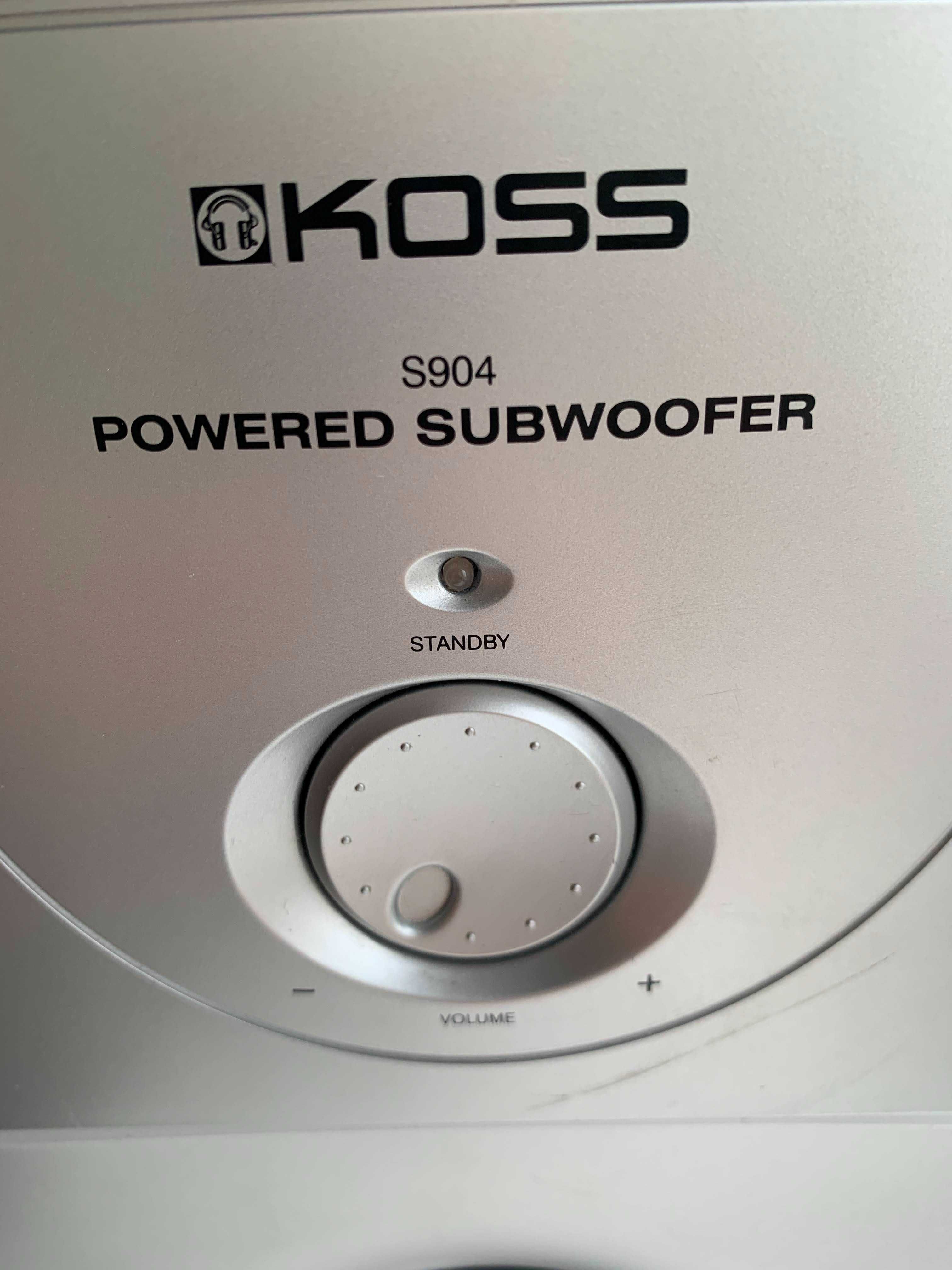 Активний сабвуфер Koss S904 75w 110 В гарний стан сабуфер subwoofer