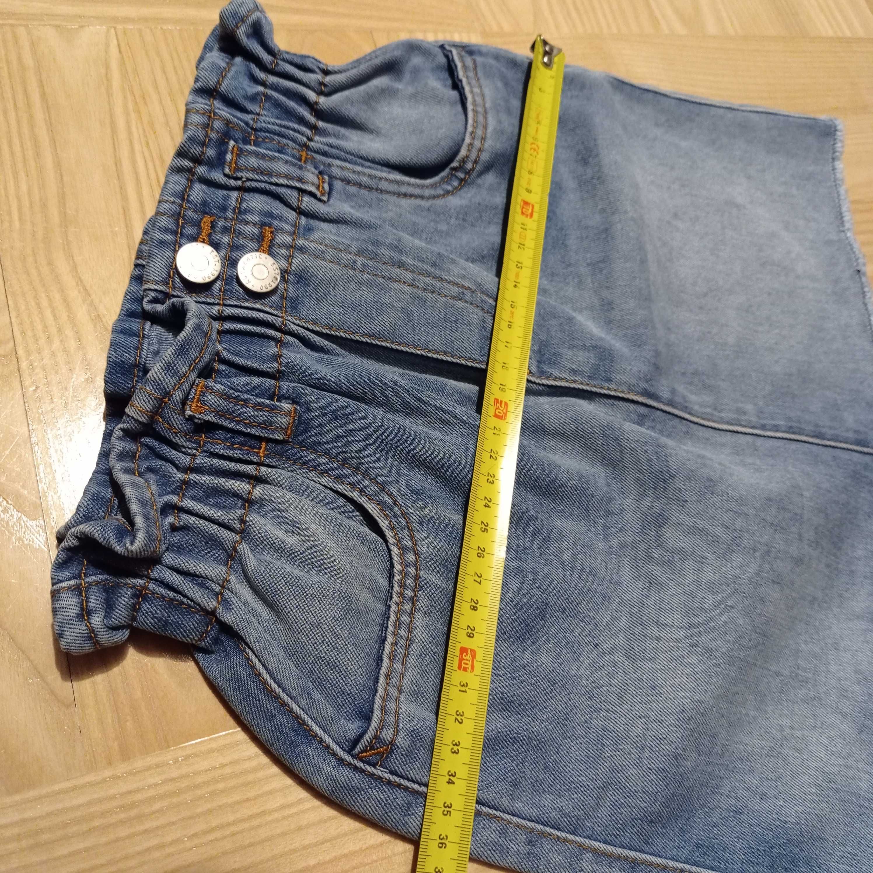 Wygodna spódniczka jeansowa 134 - 140