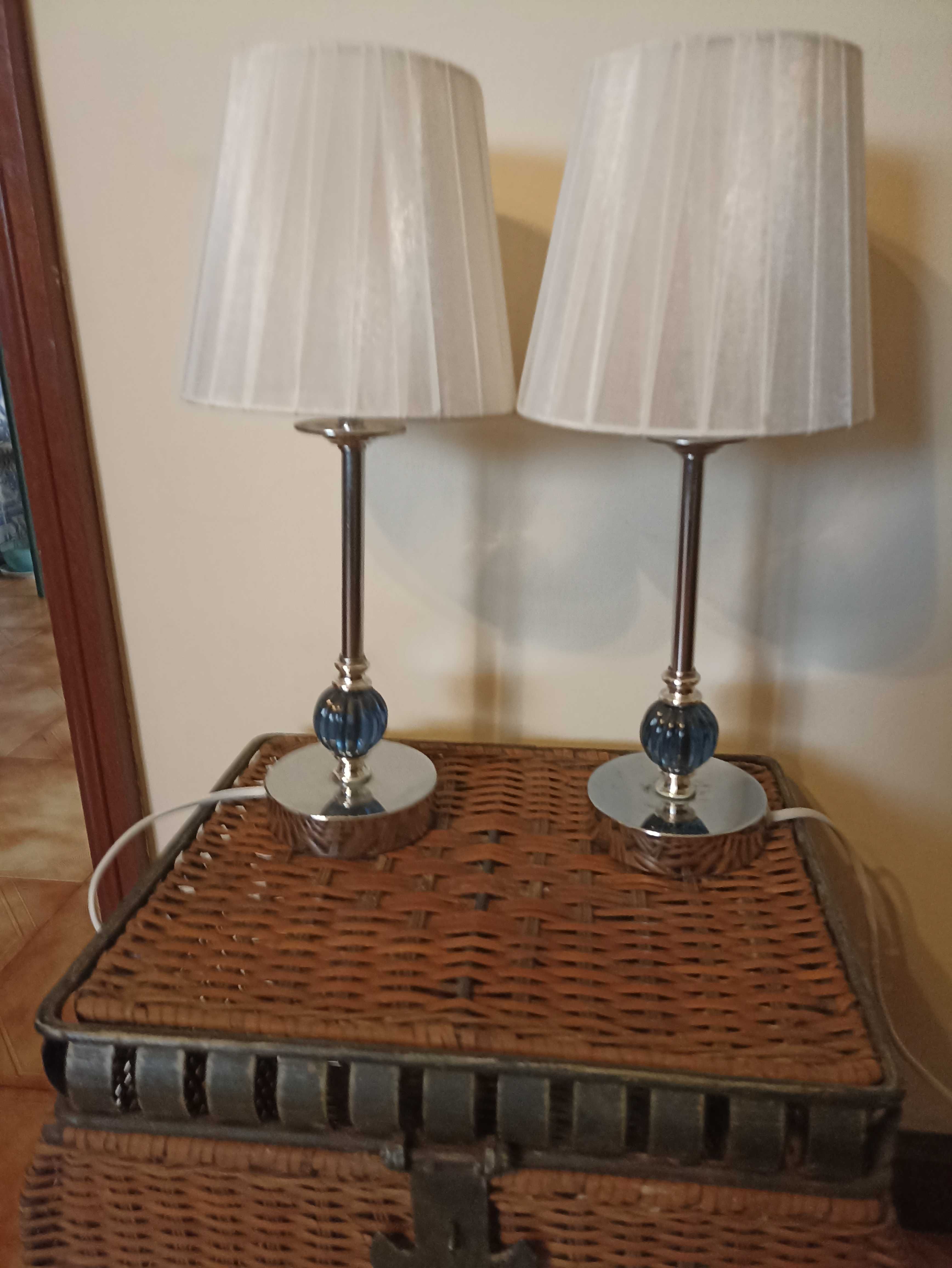 Par de Candeeiros de mesa de cabeceira
