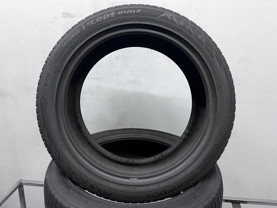 2шт зима 245/45/R19 Hankook Winter I Cept Evo 2