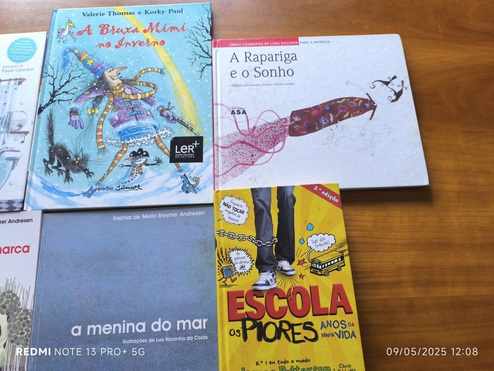 Lote de 15 livros 12€