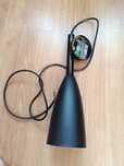 Lampa czarna sufitowa