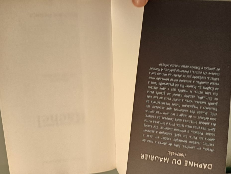 A Minha Prima Rachel	de Daphne Du Maurier; Novo!!
