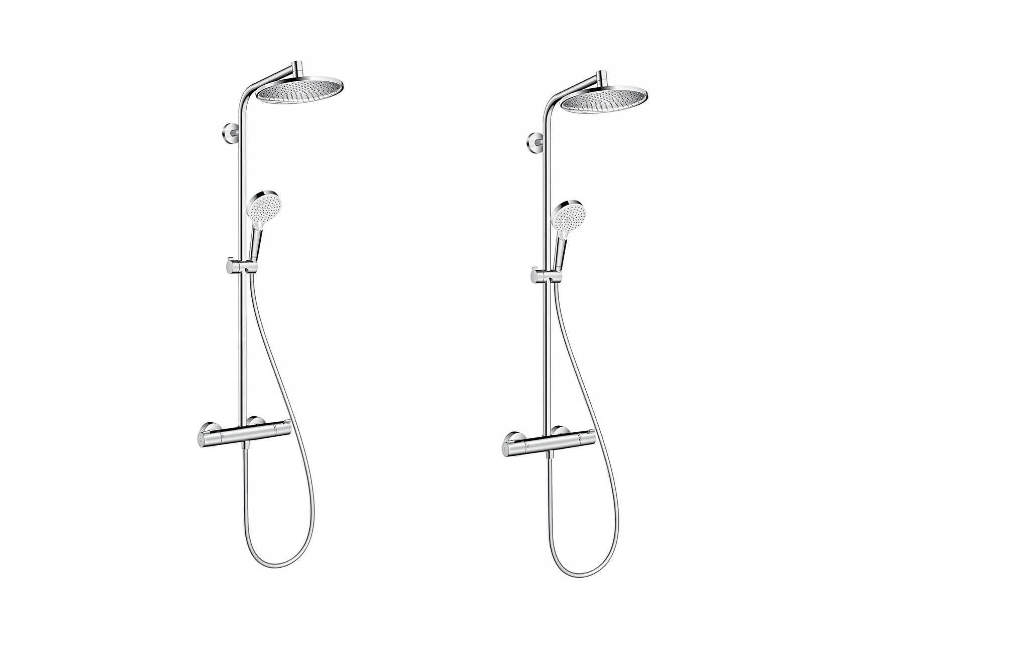 Hansgrohe Crometta S 240 1jet chrom dwie sztuki