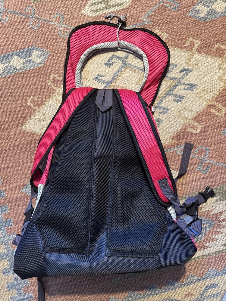 Mochila nova para transportar cão 7-12kg