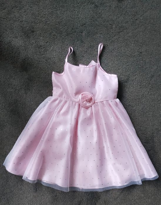 Sukienka wizytowa dla dziewczynki rozmiar 86