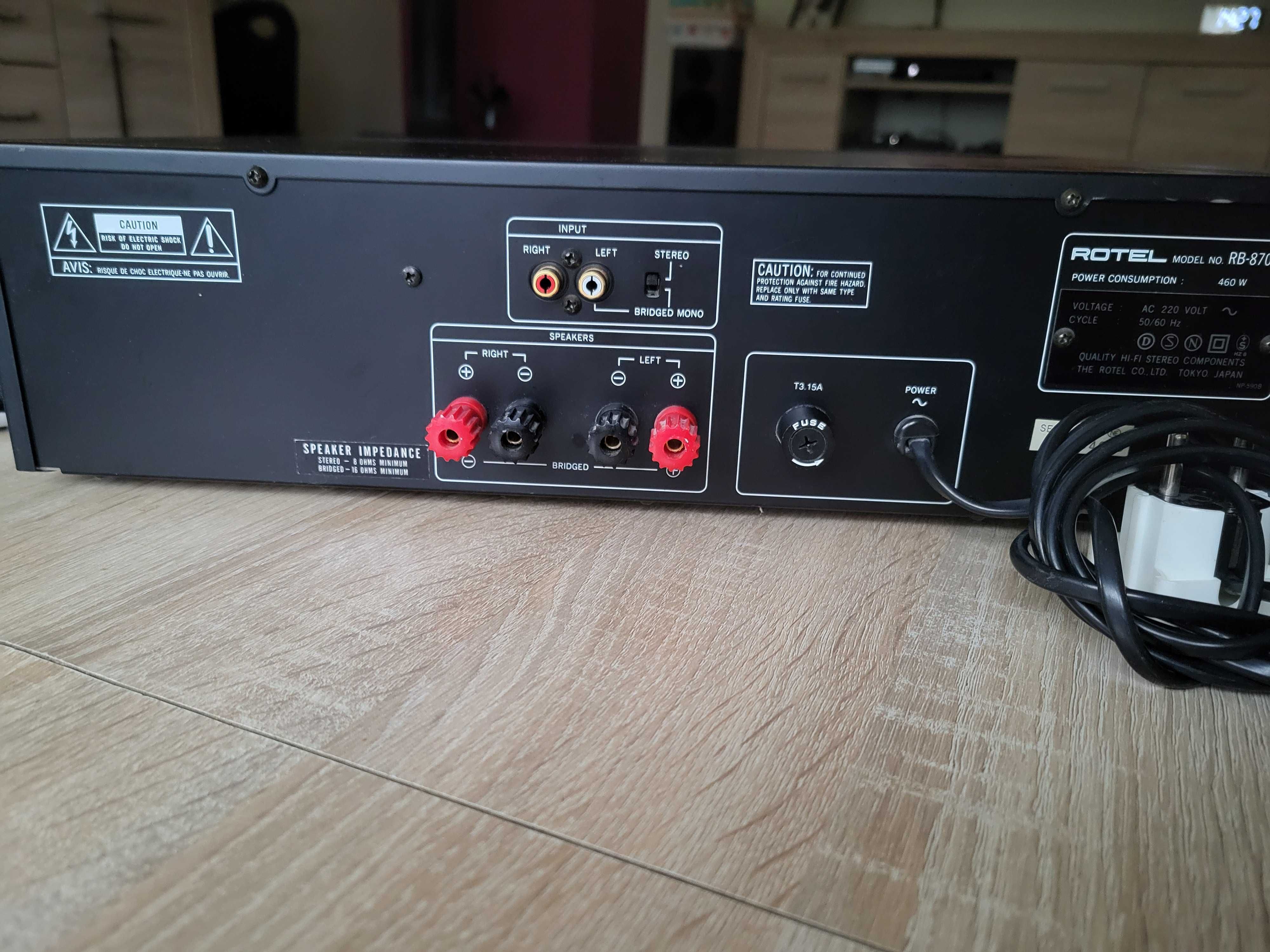 Rotel RB-870bx końcówka mocy