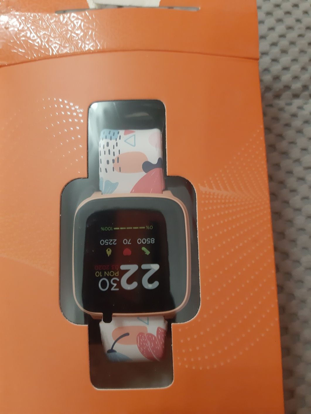 Zegarek smartwatch Forever active i go JW-100 morelowy nowy