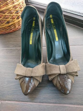 Замшевые женские туфли Manas Lea Foscati (Италия)
