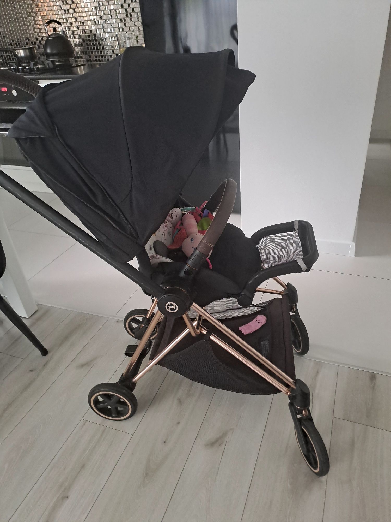 Wózek Cybex flowers mios 2.0 stelaż spacerówka