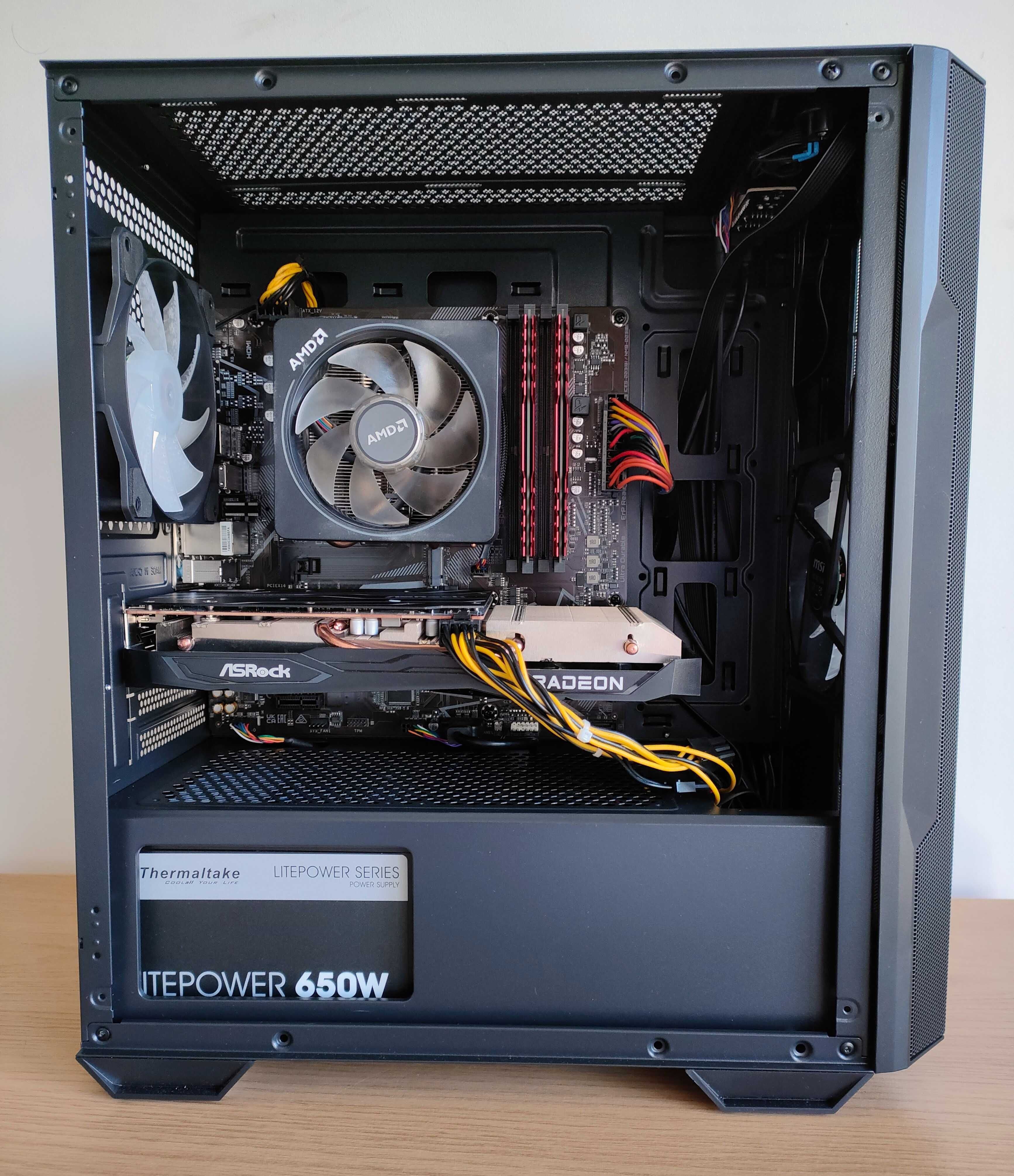 PC do gier (RX 6600, Ryzen 5500)