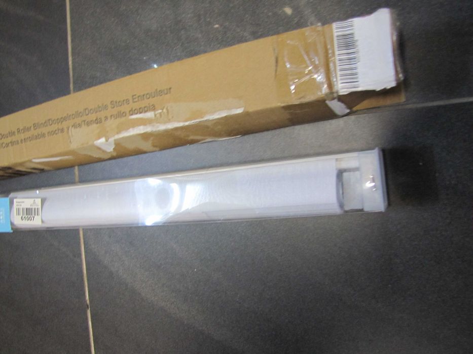 Roleta dzień noc montaż bez użycia wiertarki biały 45 x 150 cm