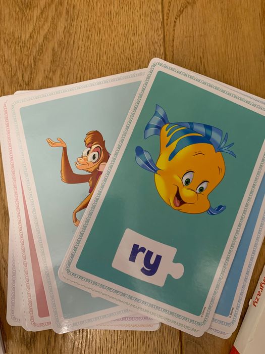 Disney uczy przygoda z czytaniem poziom 3 gra SYLABY I WYRAZY jak nowe