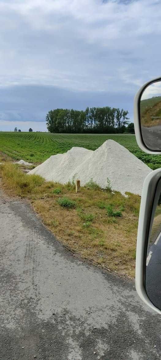 Kujawit węglanowe CaO ~49% faktura, możliwy odbiór własny