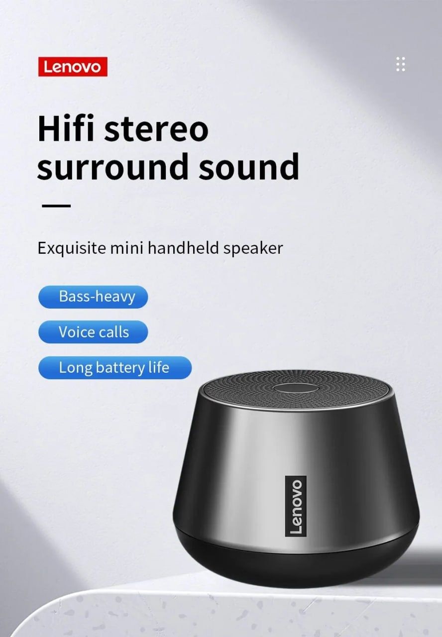 Колонки thinkplus Bt version speakers k30, lenovo k3 pro