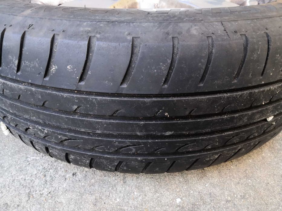 Jantes originais Skoda Octavia II 1Z com pneus 195 65 R15