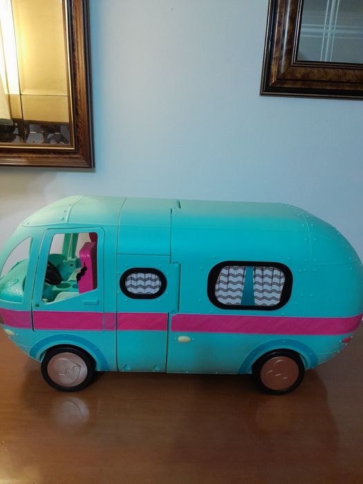 Caravana boneca lol com luzes