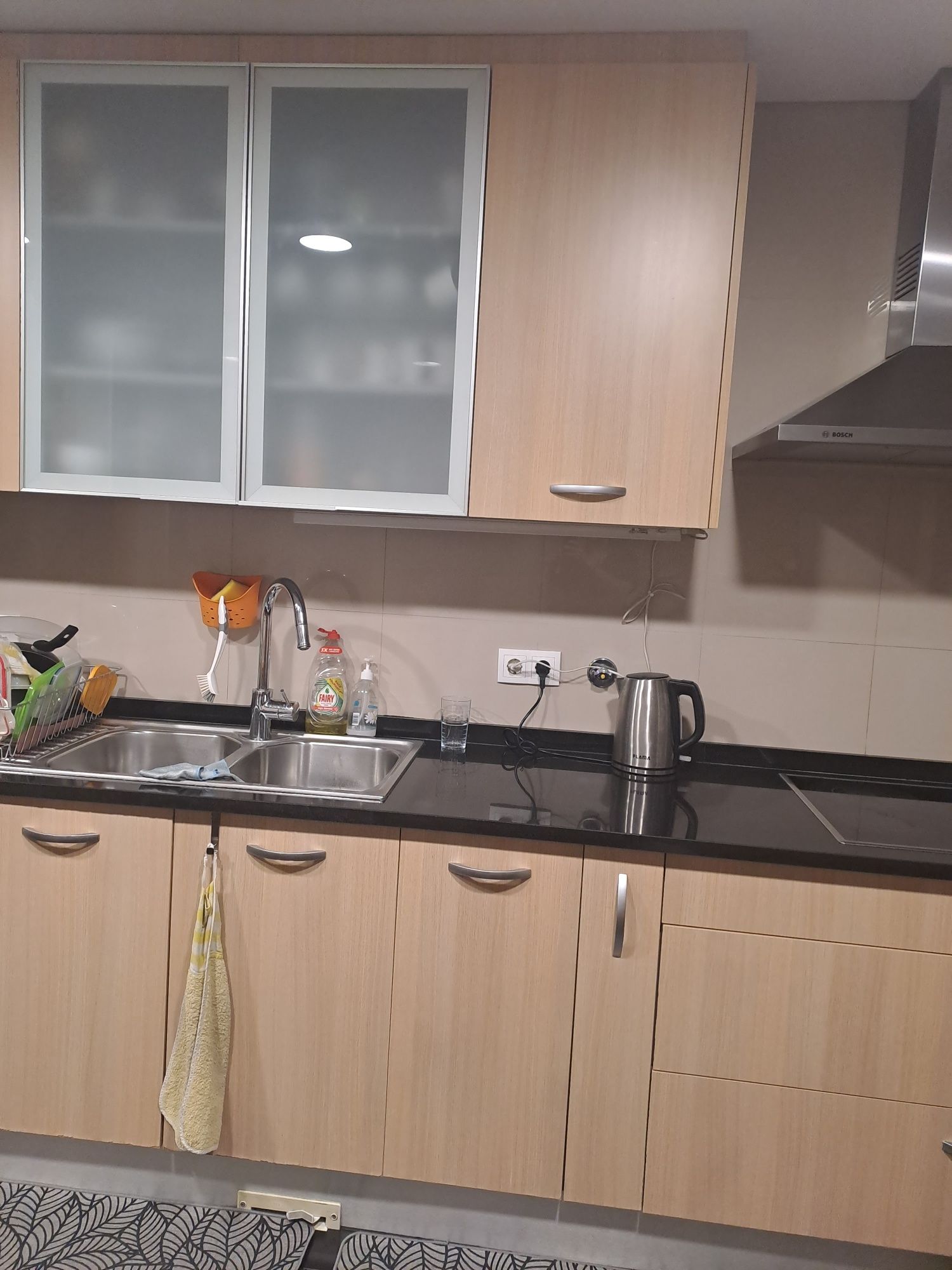 Cozinha de 5 metros por 60 de profundidade