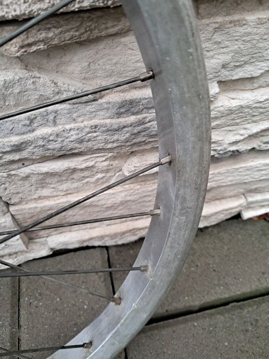 Stare aluminiowe koło tył Romet Wigry