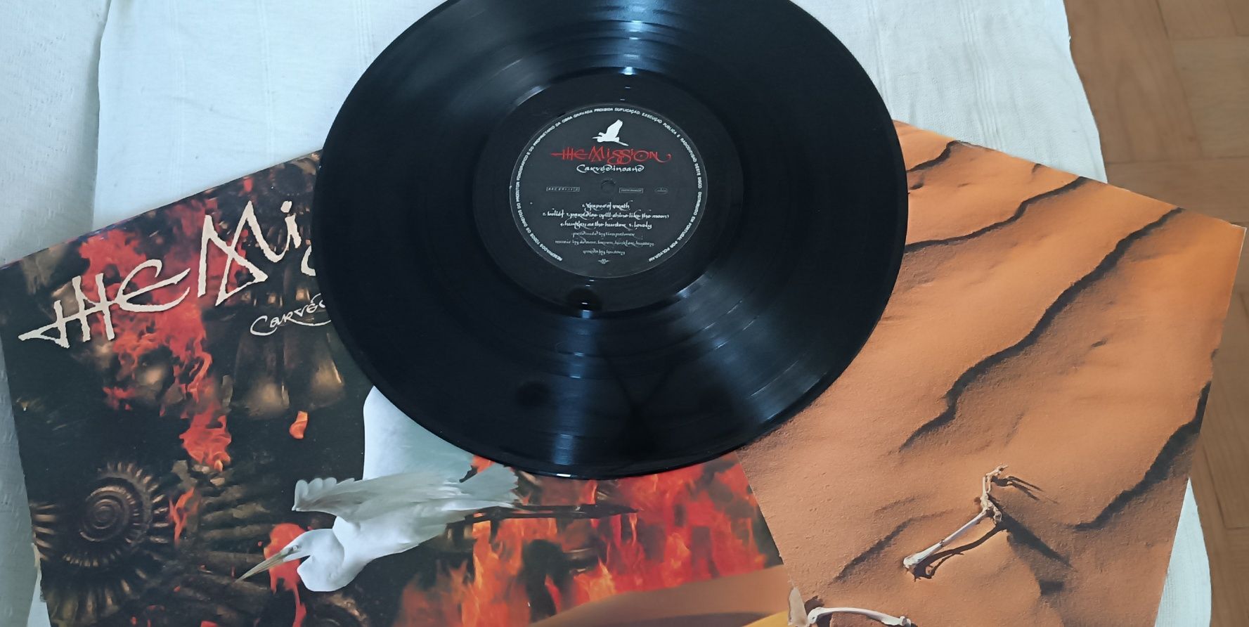 Vinil Mission "Carved in Sand" 1990