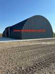 Hala Łukowa Stalowa rolnicza przęsło wiata konstrukcja 18 x 30 x 7 m