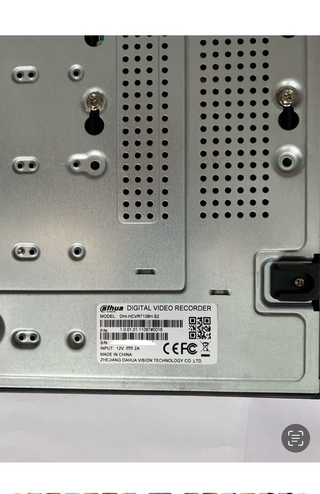 Dahua  DHI‑HCVR7108H‑S2   8‑канальний гібридний реєстратор Dahua