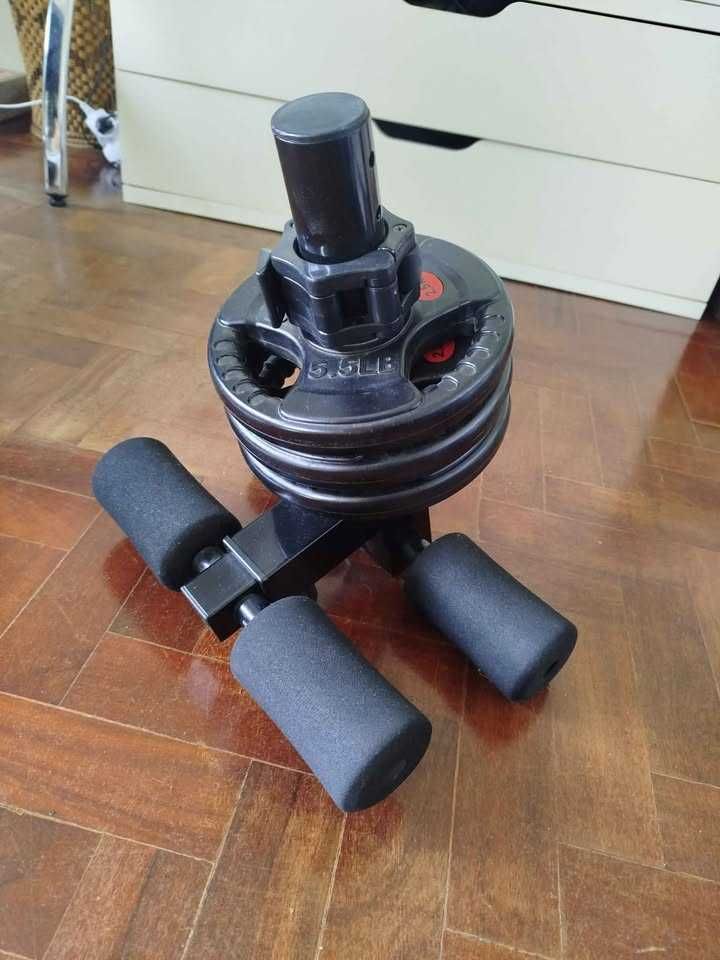 Máquina para fortalecimento do músculo tibial