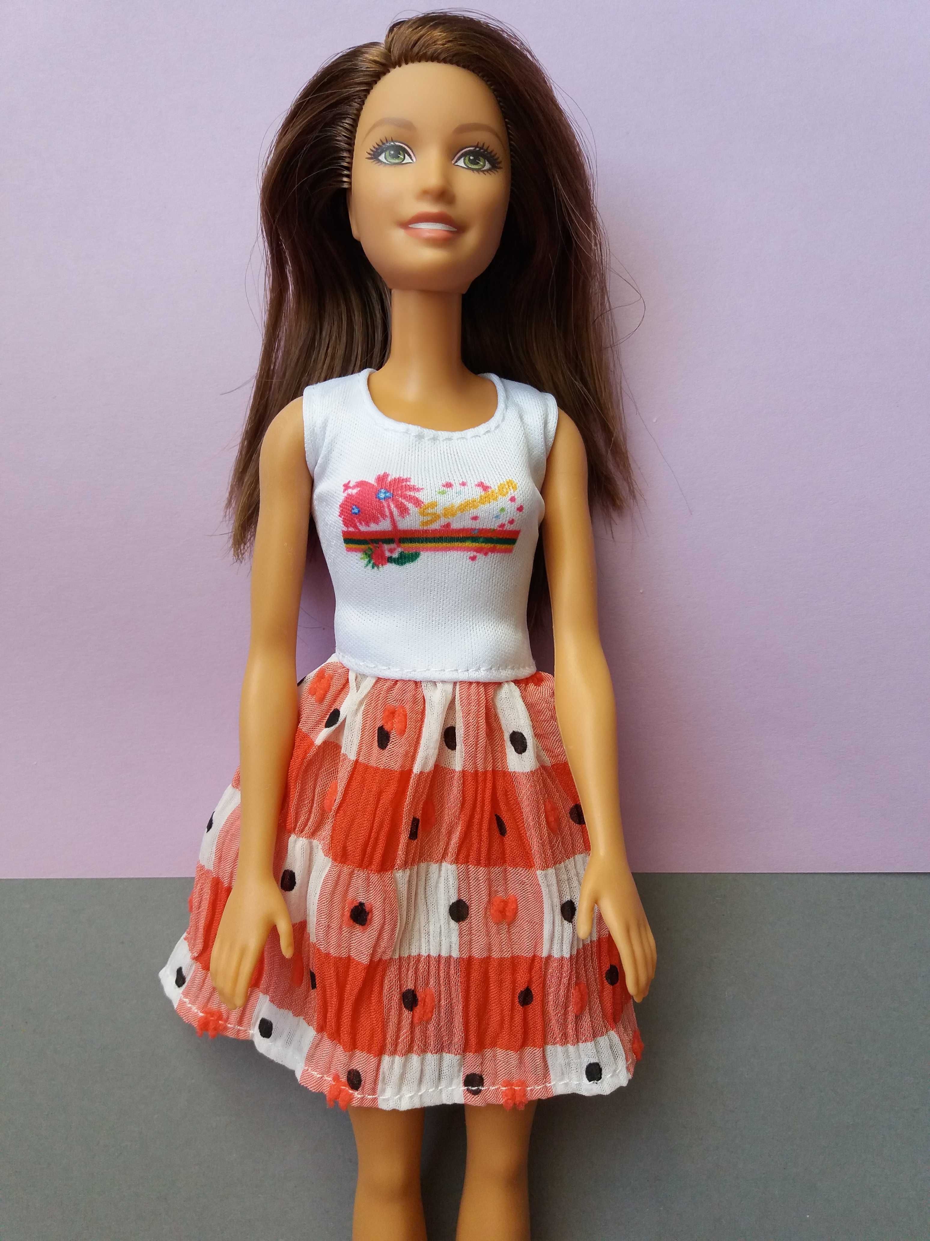 Ubranka dla lalki Barbie sukienka + buciki