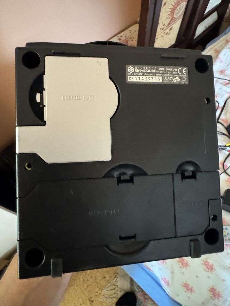 Gamecube czarny zestaw 4 oryginalne pady i memorka