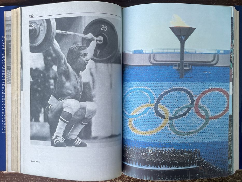 Спорт.Книга.Олімпіада.Олимпийские игры Москва/Лейк Плесід 1980.