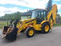 Koparko ładowarka Komatsu Wb97r 4x4 turbo jcb case