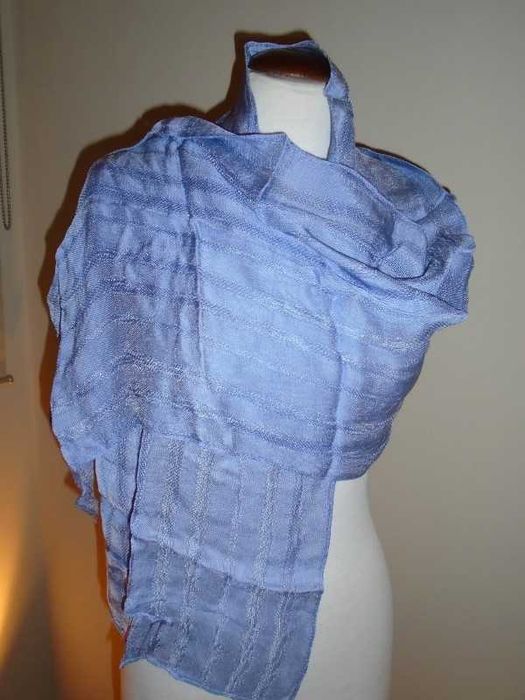 Lenço / écharpe vintage lilás