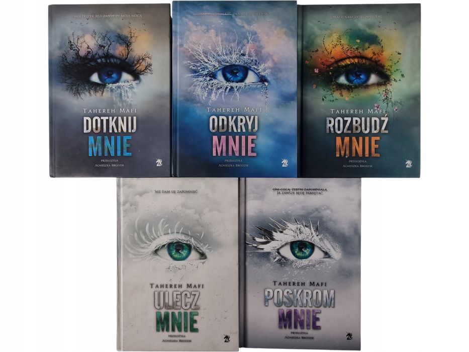 Dotknij Mnie / zestaw 5 książek / Dotyk Julii / Tahereh Mafi
