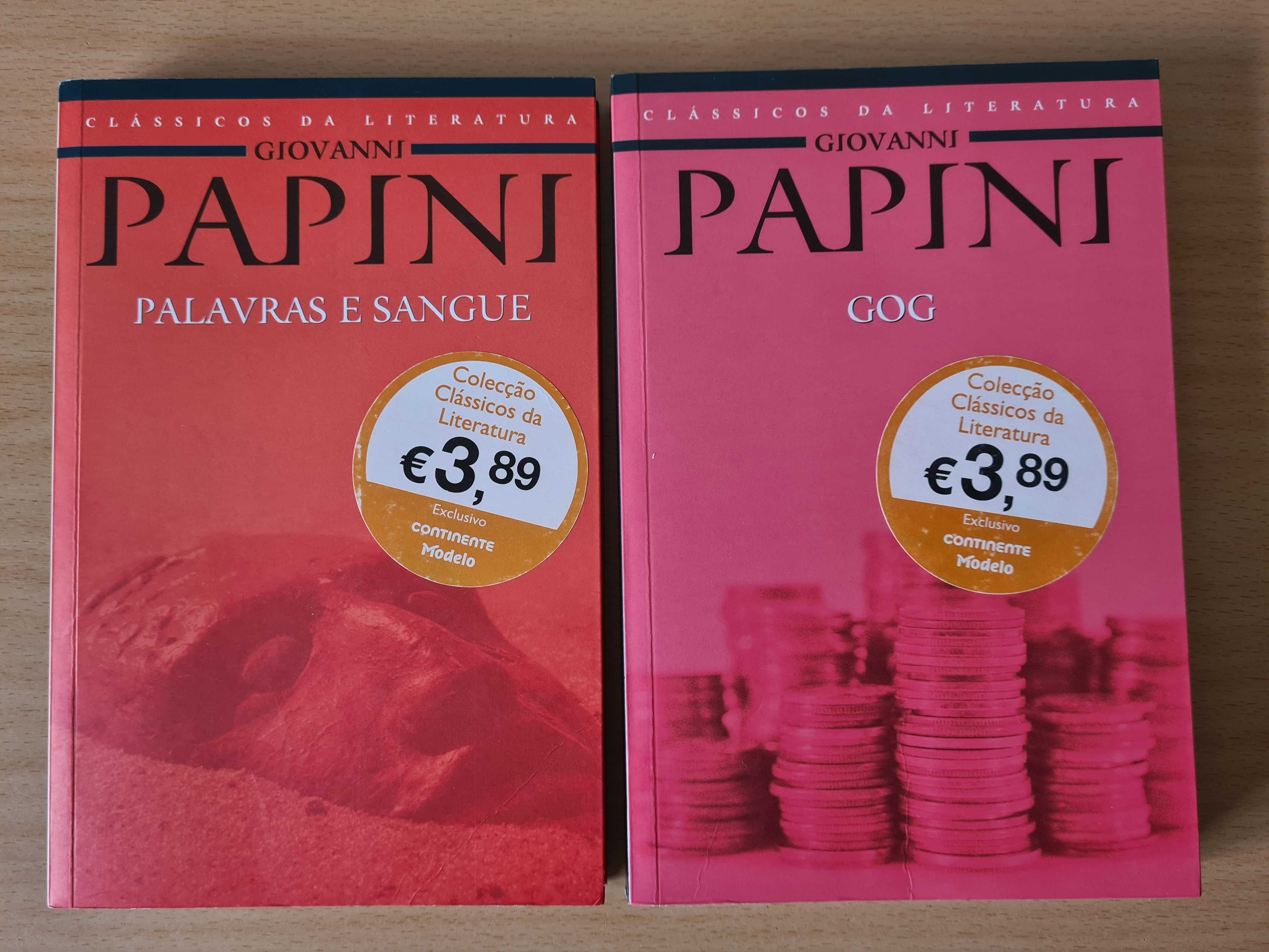 2 livros de Giovanni Papini