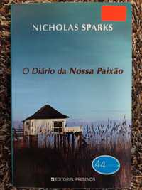 "O diário da nossa paixão" de Nicholas Sparks