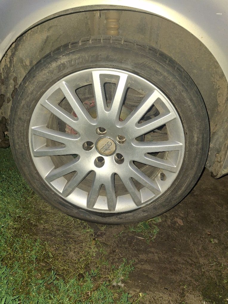 Alufelgi audi 5x112 r17 8j