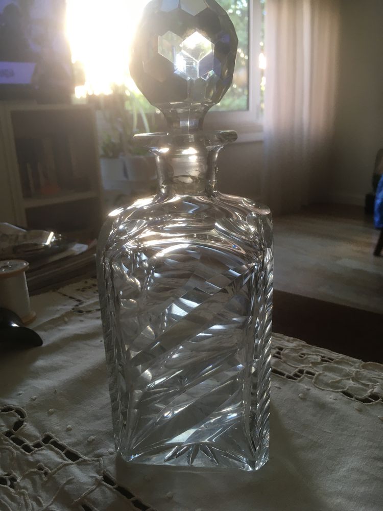 Garrafa de cristal